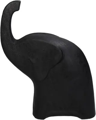 Schwarze Elefantenstatuen – Modern &amp; Minimalistisch