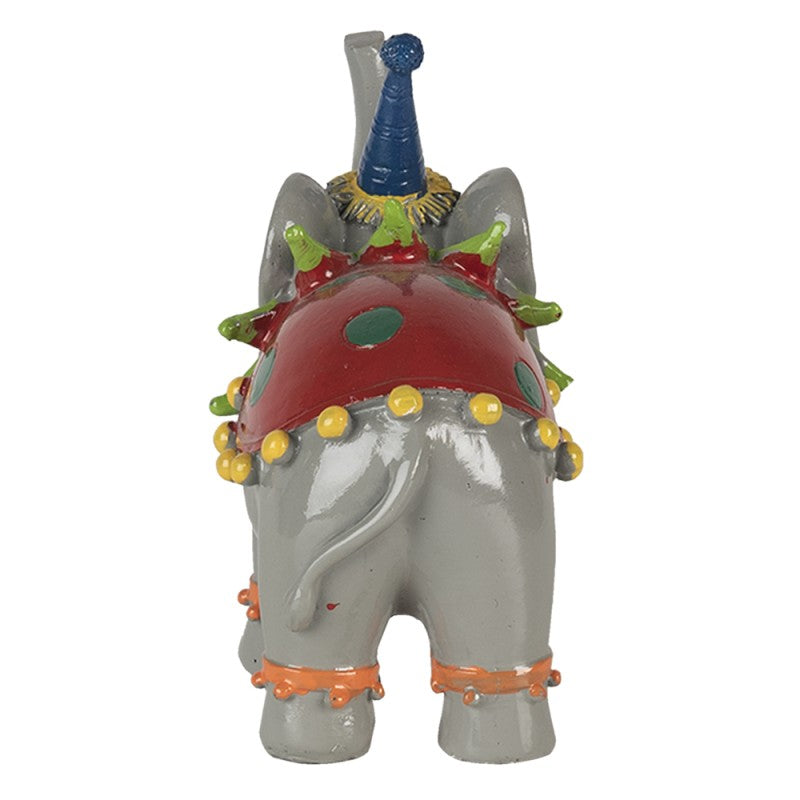 Bunte Elefantenstatue mit Hut