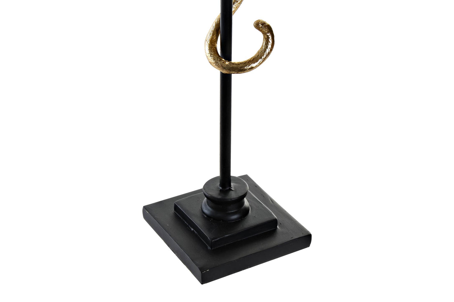 Goldener Affe auf Säule – Großer Hingucker