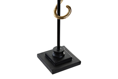 Goldener Affe auf Säule – Großer Hingucker