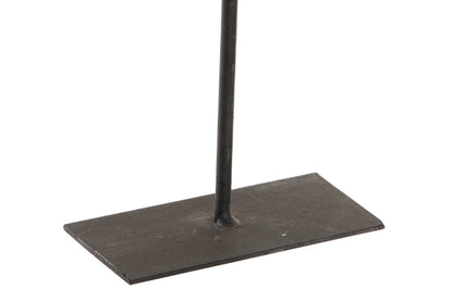 Vis Decoratie op Standaard – Hout & Metaal – Natuurlijke Woonaccessoire