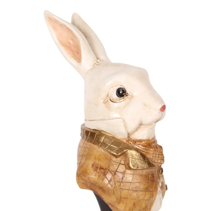 Paashaas Buste – Klassiek Konijn op Voet – 27 cm