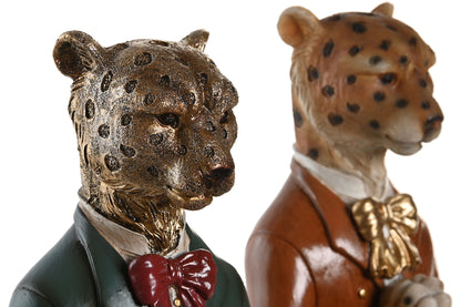 Mediterend Luipaard Beeldje – 23 cm – 2 Variaties