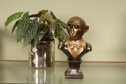 Buste Aap Goud Groen – Antiek Look Decoratief Beeld Dutch Style