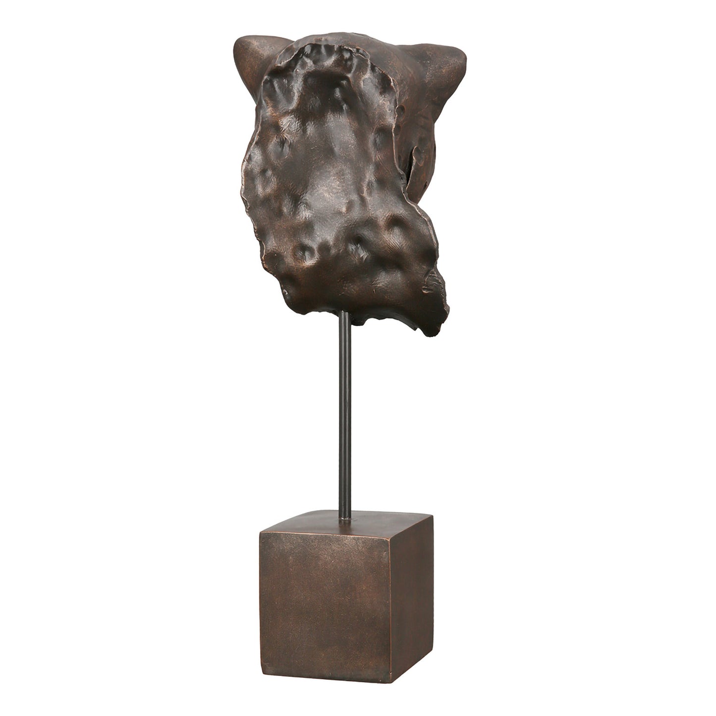 Luipaard Sculptuur Antiek Brons – 46 cm Kunsthars