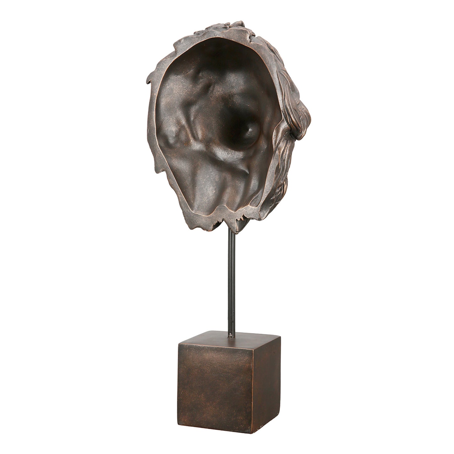 Leeuw Sculptuur – Antiek Bronslook Kunsthars