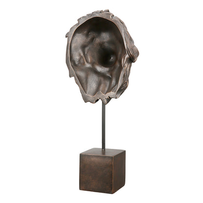 Leeuw Sculptuur – Antiek Bronslook Kunsthars