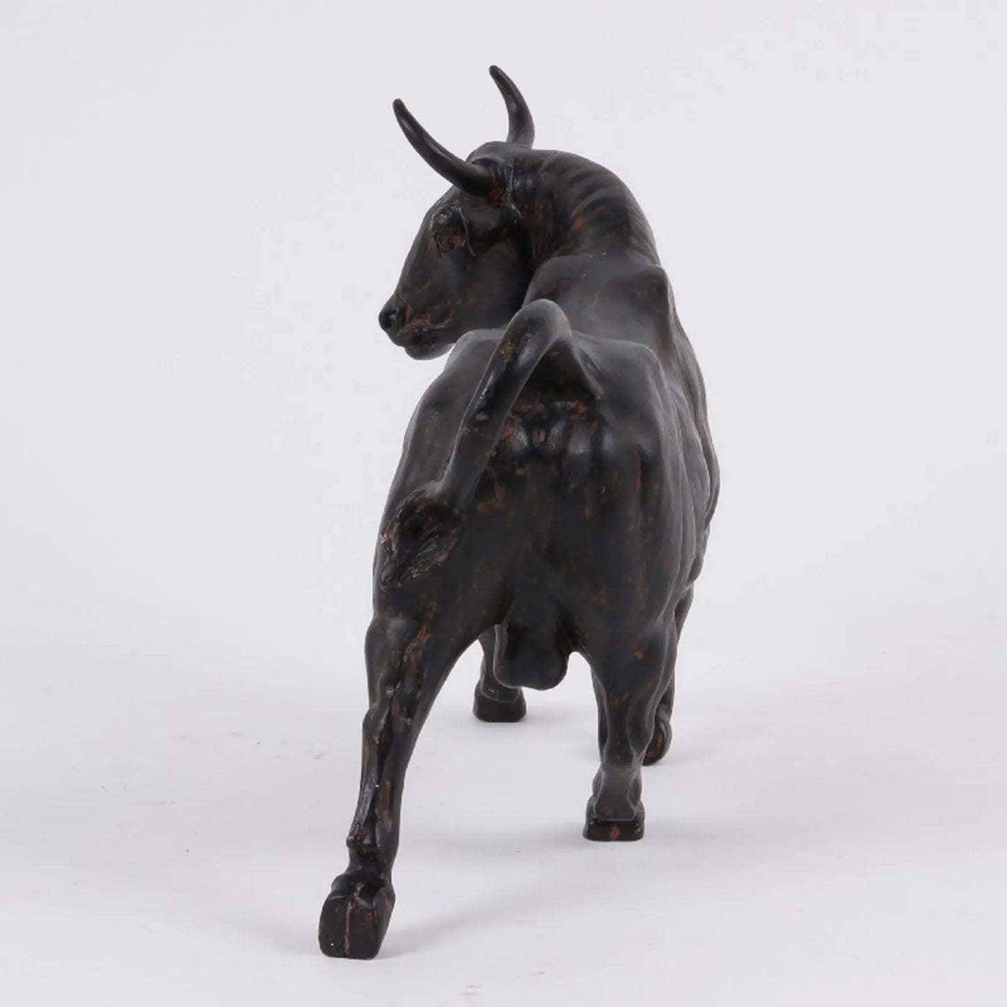 Stier Beeld – Zwart Decoratief Stierenbeeld Dutch Style