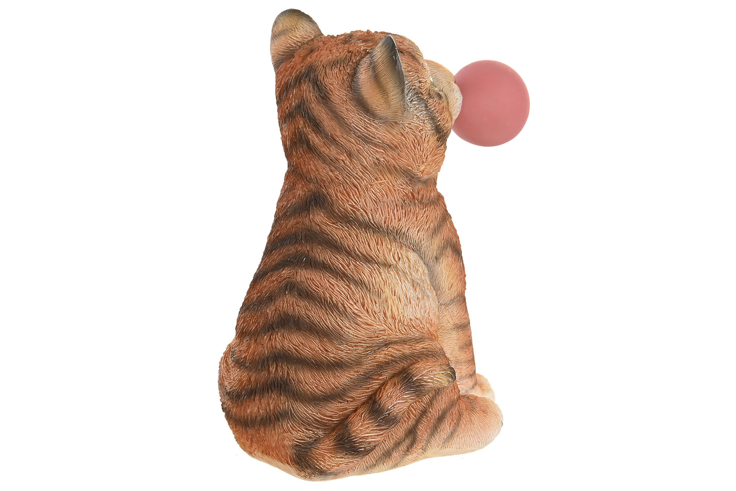 Tijgerwelpje Beeldje met Kauwgombel