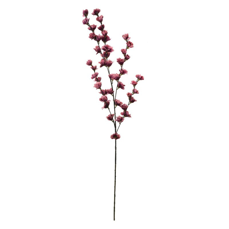Künstlicher Blütenzweig Aubergine – 102 cm