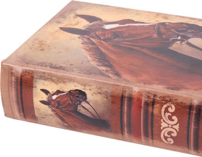 Boekenkluis met Paard – Luxe PU Leer (2 Formaten)
