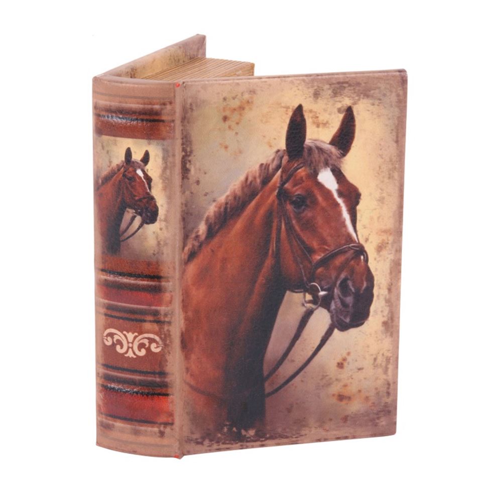 Boekenkluis met Paard – Luxe PU Leer (2 Formaten)