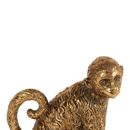Boekensteunen Aap Goud – Set van 2 Decoratieve Apen Dutch Style