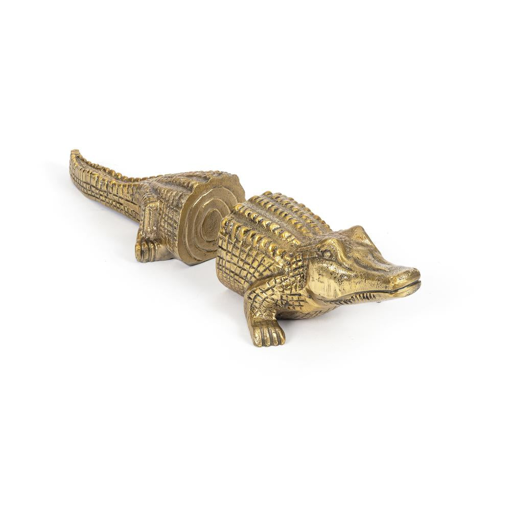 Gouden Boekensteun Krokodil