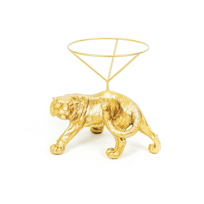 Bordenhouder Tijger Goud – Luxe Keukendecoratie