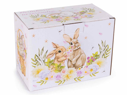 Keramiek Botervloot met Konijn – Bunny Botervloot met Deksel