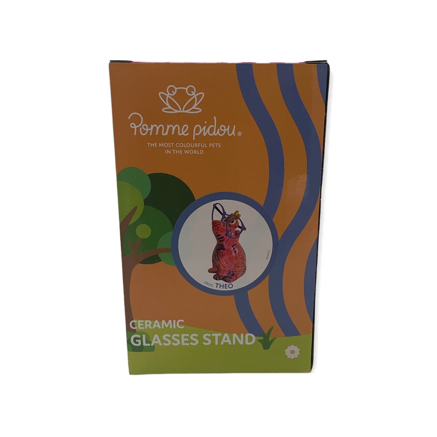 Glasses holder Frog Theo Roze – Beezzy Hearts