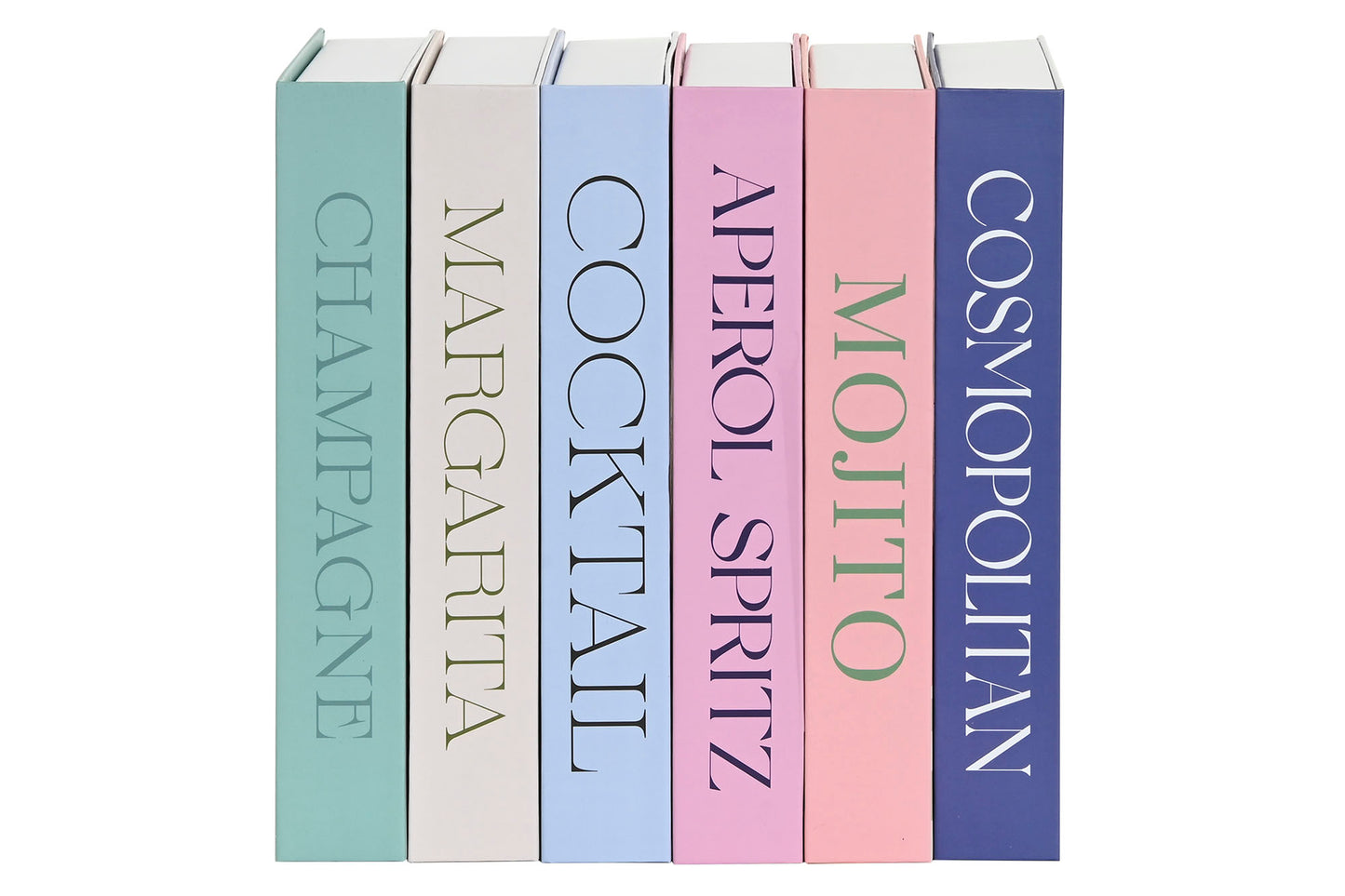 Book box cocktail set – decorative storage box 6 designs