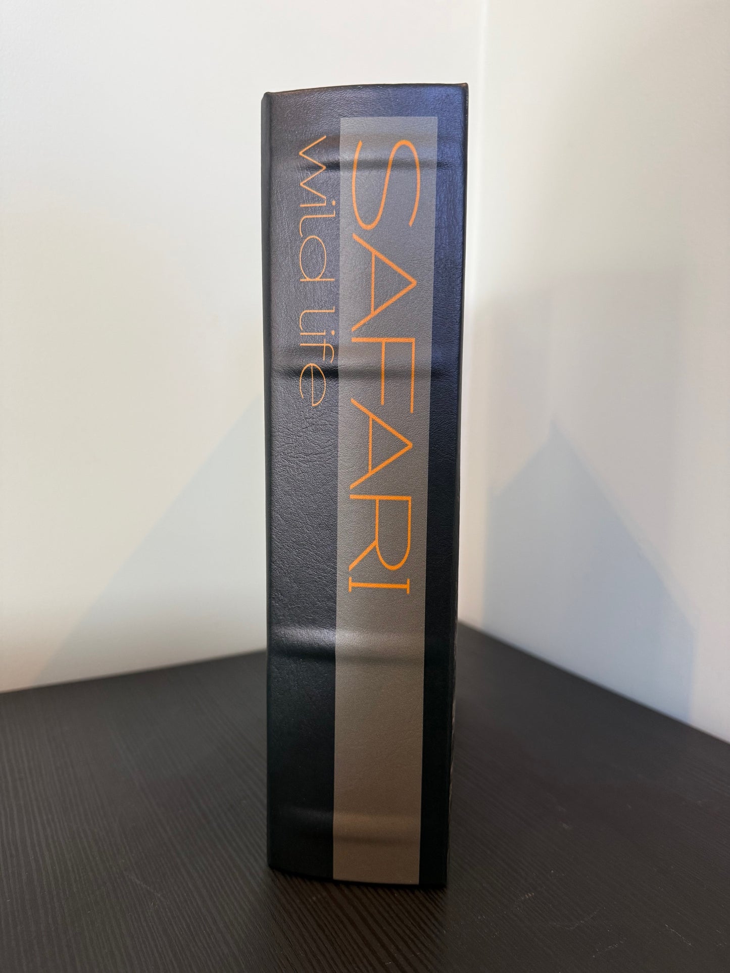 Decorative Book Storage Box Lion – Safari – Set of 2 – Black