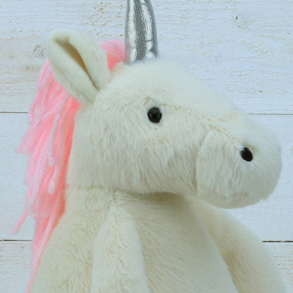 Deurstopper Eenhoorn – Pluche Wit/Roze