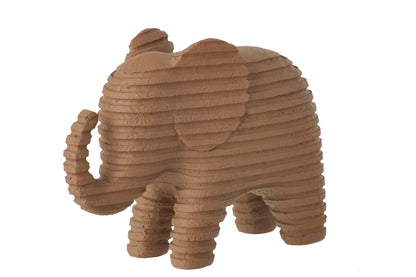 Olifant Beeld Bruin – Polyresin – 2 Maten