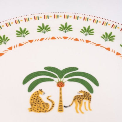 Panter servies Verde – keramiek – jungle design