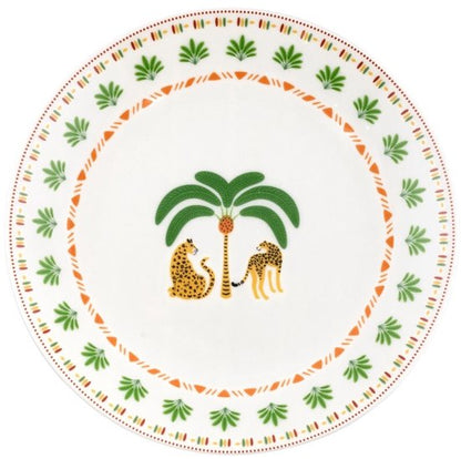 Panter servies Verde – keramiek – jungle design
