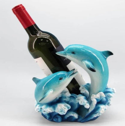 Delfin-Weinhalter – Sea of Charm in Blau