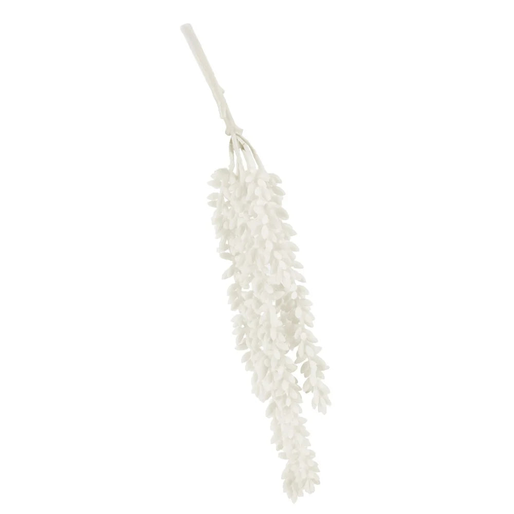 Creamy White Artificial Pea Plant – Kolony 33 cm