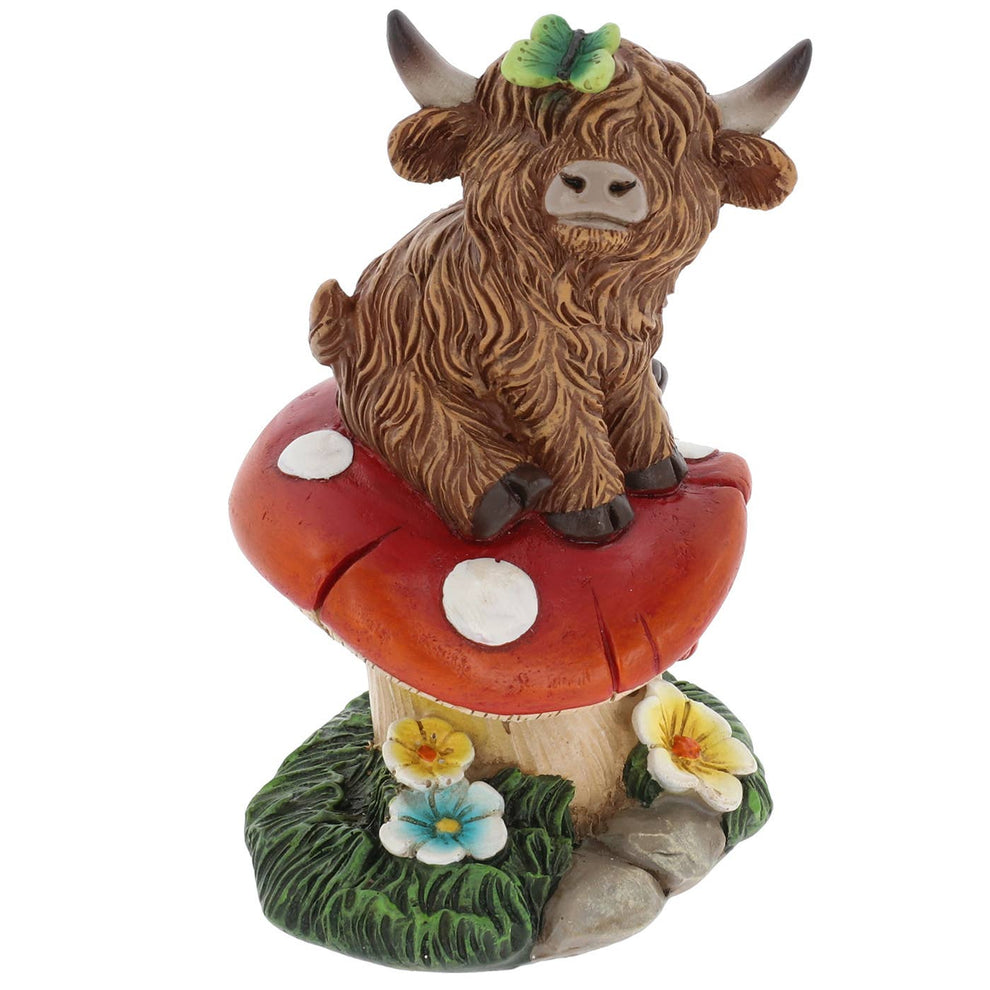 Schotse Hooglander met Paddenstoel | 3 Varianten – Krokomingo