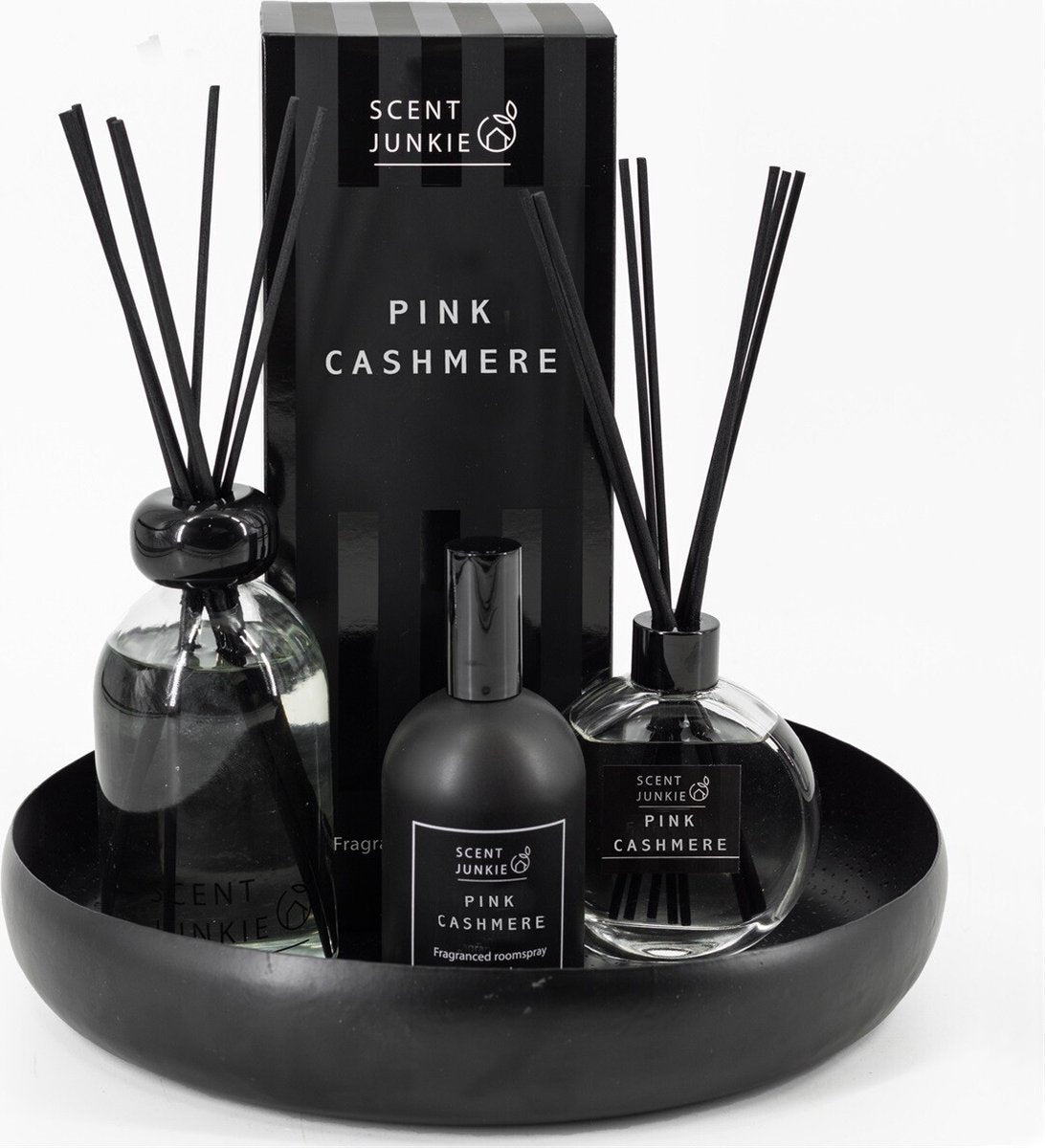 Geurstokjes Pink Cashmere – 150 ml – Scent Junkie
