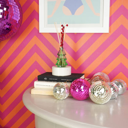 Kerst Diffuser Housevitamin – 100 ml – Wintergeur Kaneel – Met Stokjes & Bessentakje