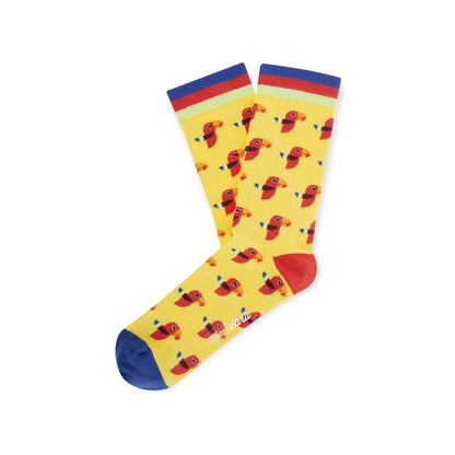 Zoo Box – 4 Paar Tiersocken in einer Geschenkbox (41–46)