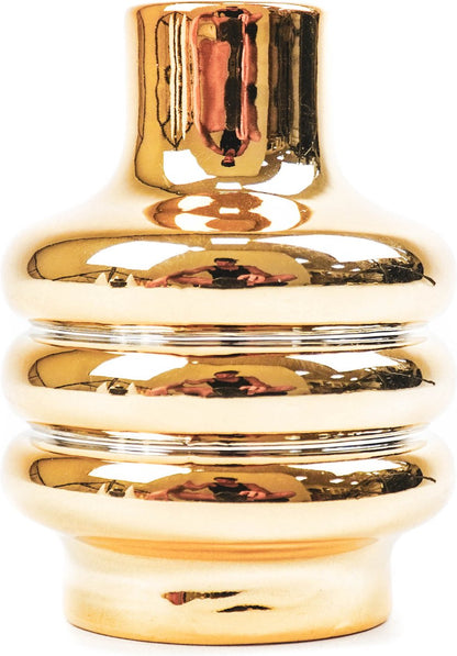 Kerzenständer Bubble Gold – Keramik