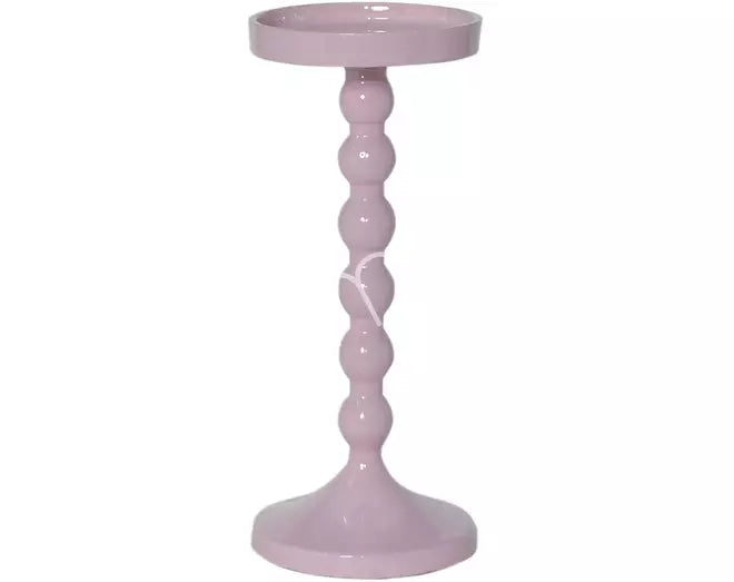 Roze Kandelaar Colmore – Design Kandelaar voor Stompkaars