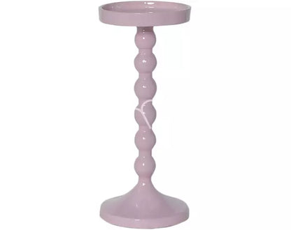 Roze Kandelaar Colmore – Design Kandelaar voor Stompkaars