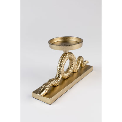 Kerzenhalter in Schlangenform – Python-Design – Geeignet für Stumpenkerzen – Bold Monkey