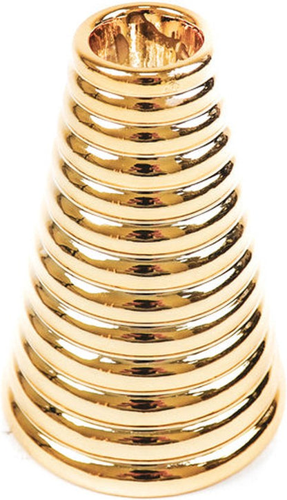 Kandelaar Kerstboom Modern Goud – 2 Maten