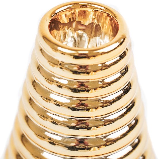 Kandelaar Kerstboom Modern Goud – 2 Maten