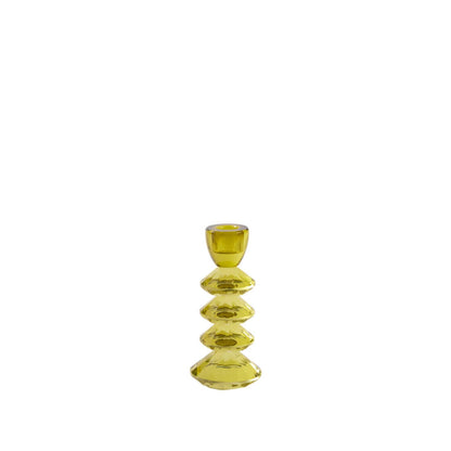 3er-Set Kerzenhalter aus Glas Rovelo Grün – Light & Living