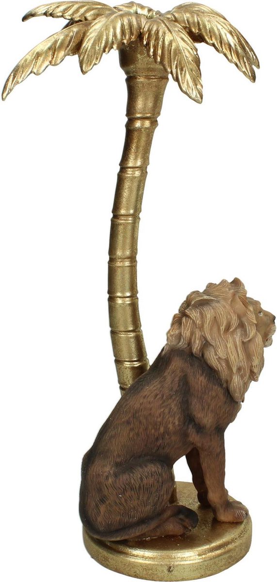 Löwen-Kerzenständer Palme – Tropisch &amp; Chic