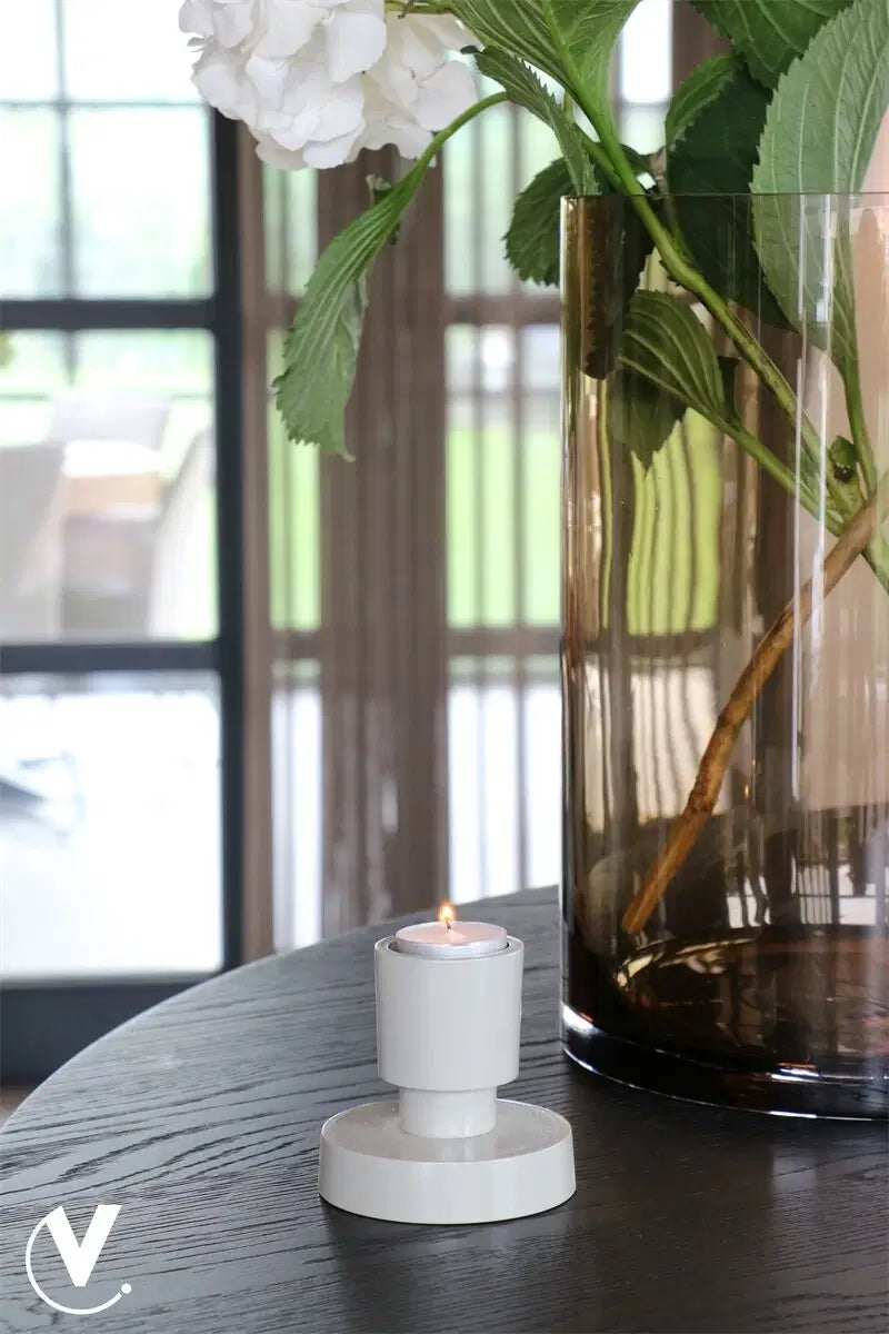 Kandelaar Piura Ivory – Omkeerbaar 3-in-1 Design