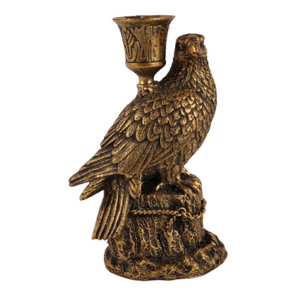 Kerzenleuchter Vogel Gold – Dekorativer Kerzenhalter Dutch Style