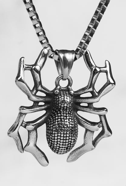 Unisex Ketting Spin Hanger – Zilverkleurig Stainless Steel
