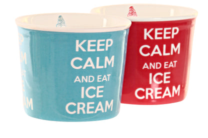 Eisbecher-Set – 5-teilige Eisbecher mit Löffeln