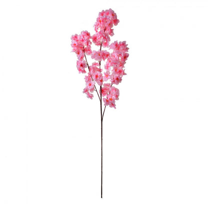 Rosa künstlicher Blütenzweig – 106 cm