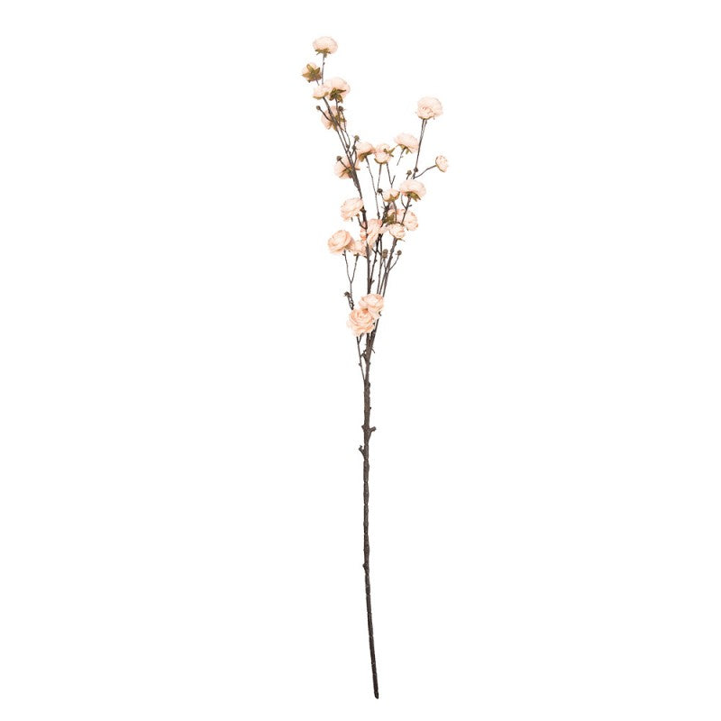 Künstlicher Rosenzweig Pfirsich – 115 cm