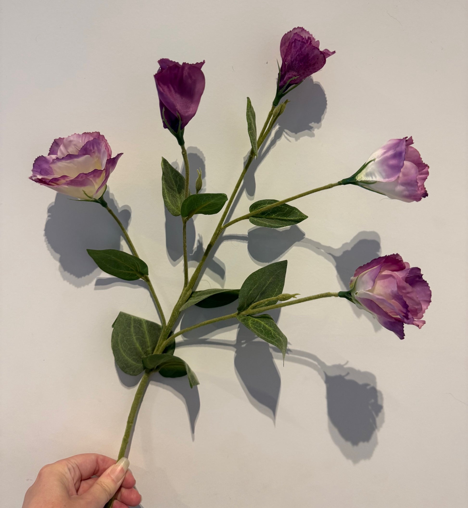 Zijdenbloem platycodon licht paars kunstbloem 76 cm Colmore