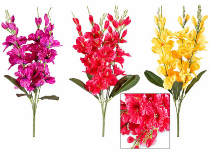 kunstbloemen fresia 3 kleuren boeket