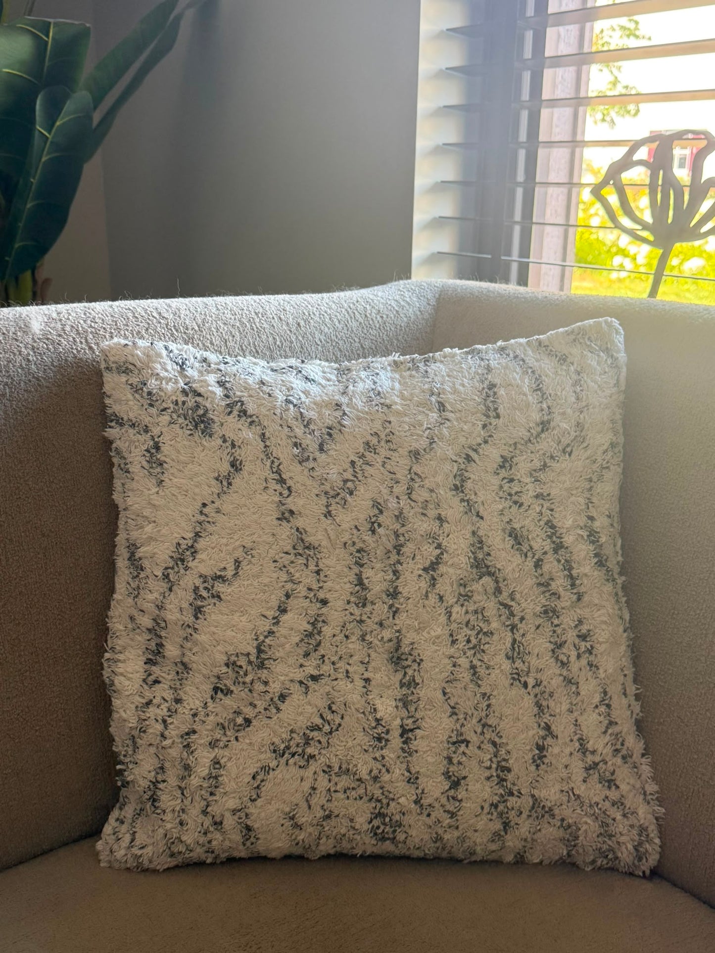 Tiseco kussen Berber Animal Stripe 45 x 45 cm – katoen